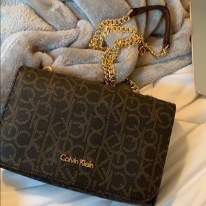 Calvin Klein chain crossbody bag